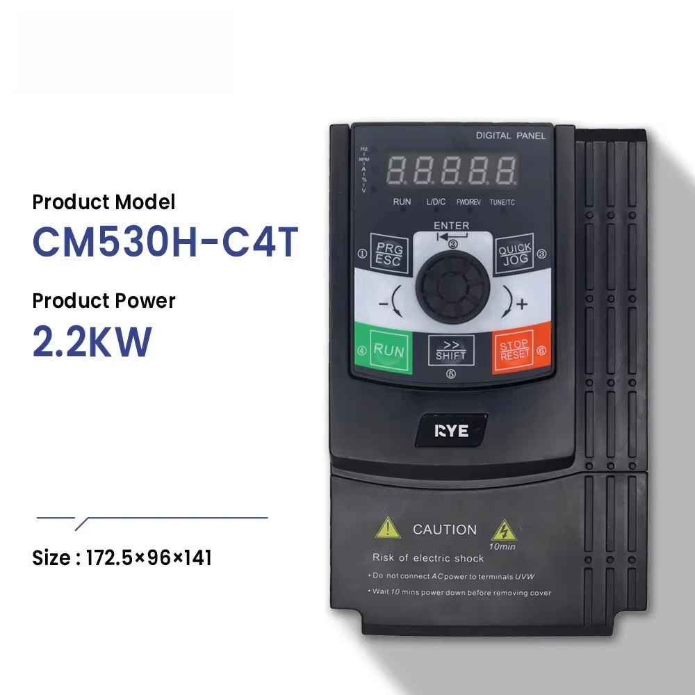 

RYE 2.2KW Variable Frequency Drivers Vfd 220v Single Phase To 3 Phase 380v