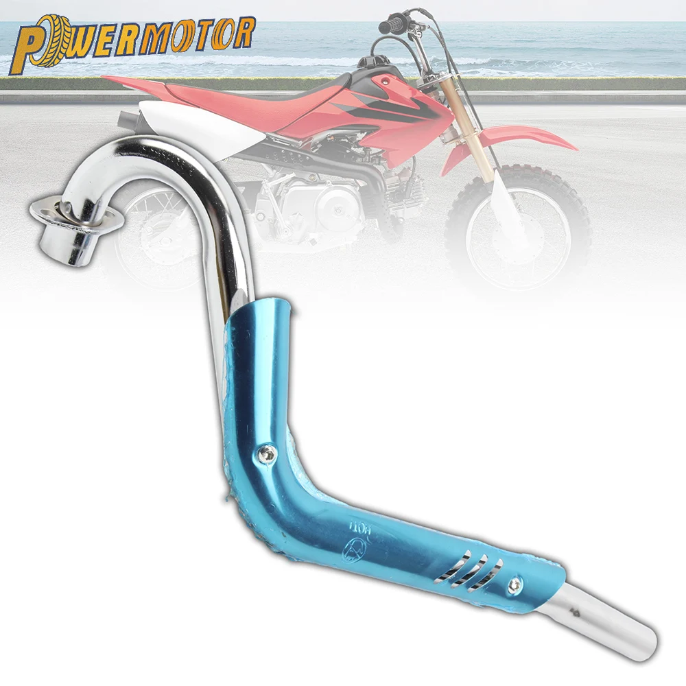 Motorcycle 28MM Exhaust Pipe System Muffler For XR50 CRF50 110cc 125cc 140cc Pit Dirt Bike Motorcross Modified Accessories ﻿