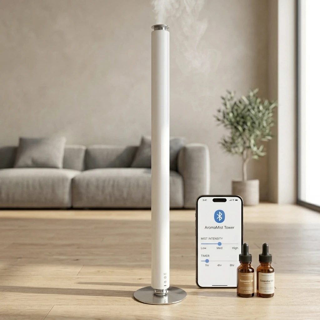 2026 New Product Popular Perfume Fragrance Diffuser Battery Power Oil Aroma Diffuser APP Control Set Scent Machine Diffuser