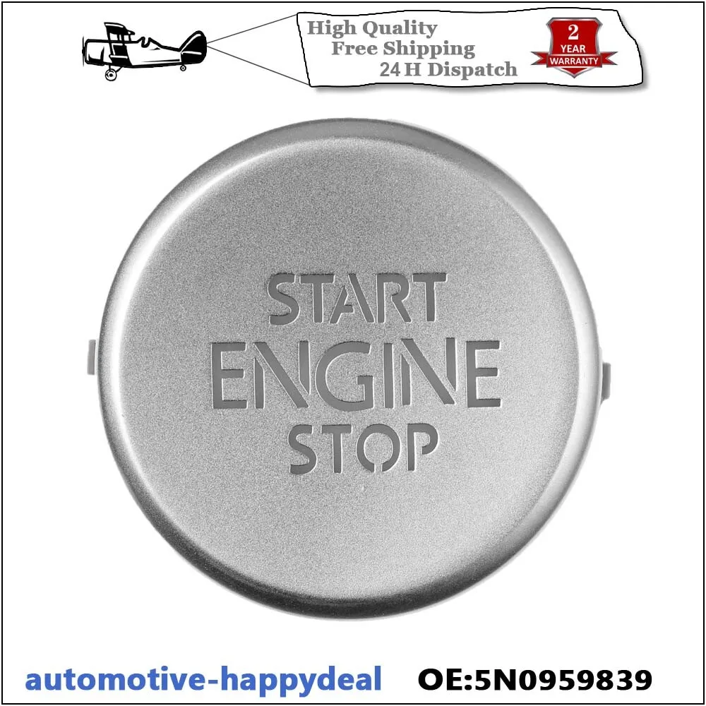 Car Start Stop Button Switch for VW for Tiguan 2008-2016 Sharan 2011-2016 5N0959839