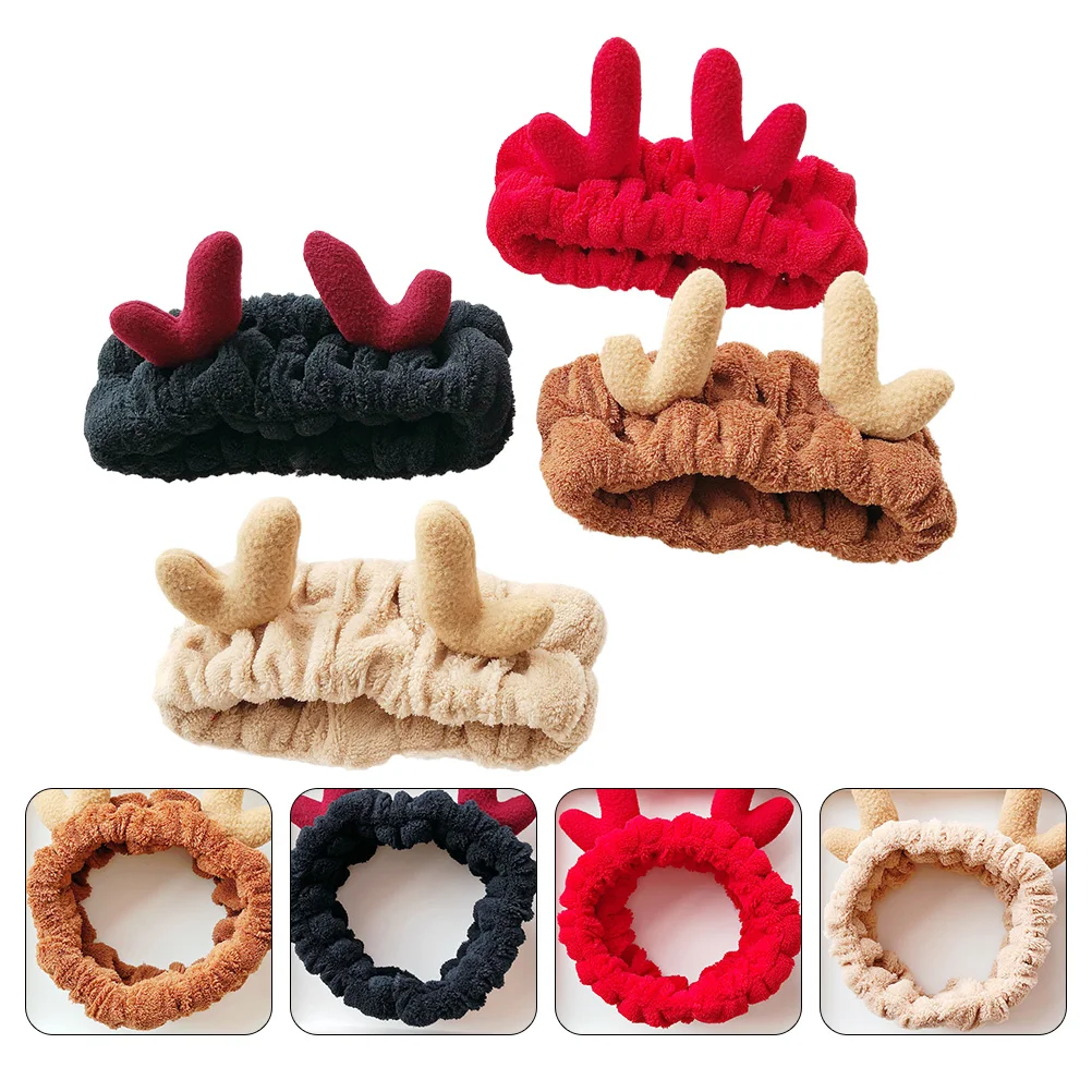 

Animal Ears Spa Headbands Christmas Hair Bath Shower Makeup Cloth Miss