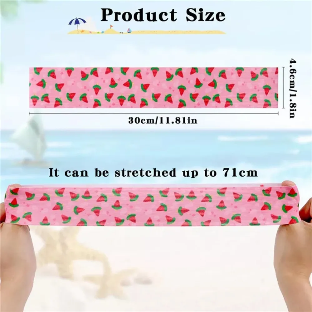 Picture 7: 1Pcs Creative Sunbed Strap Colorful Windproof Towel Bands Bed Sheet Storage Belt High Elasticity Lounger Strap