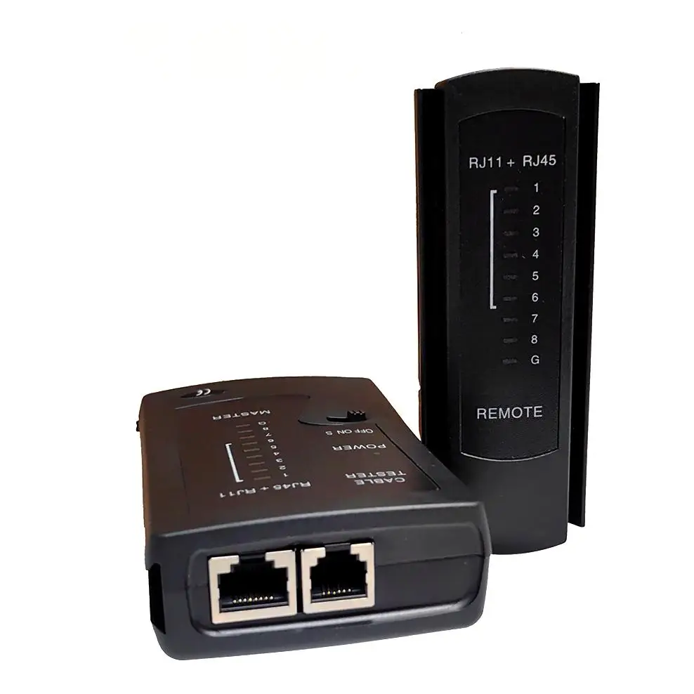 جهاز اختبار كابل إيثرنت للشبكة UTP STP كابل محمي وأداة فحص اتصال خط الهاتف