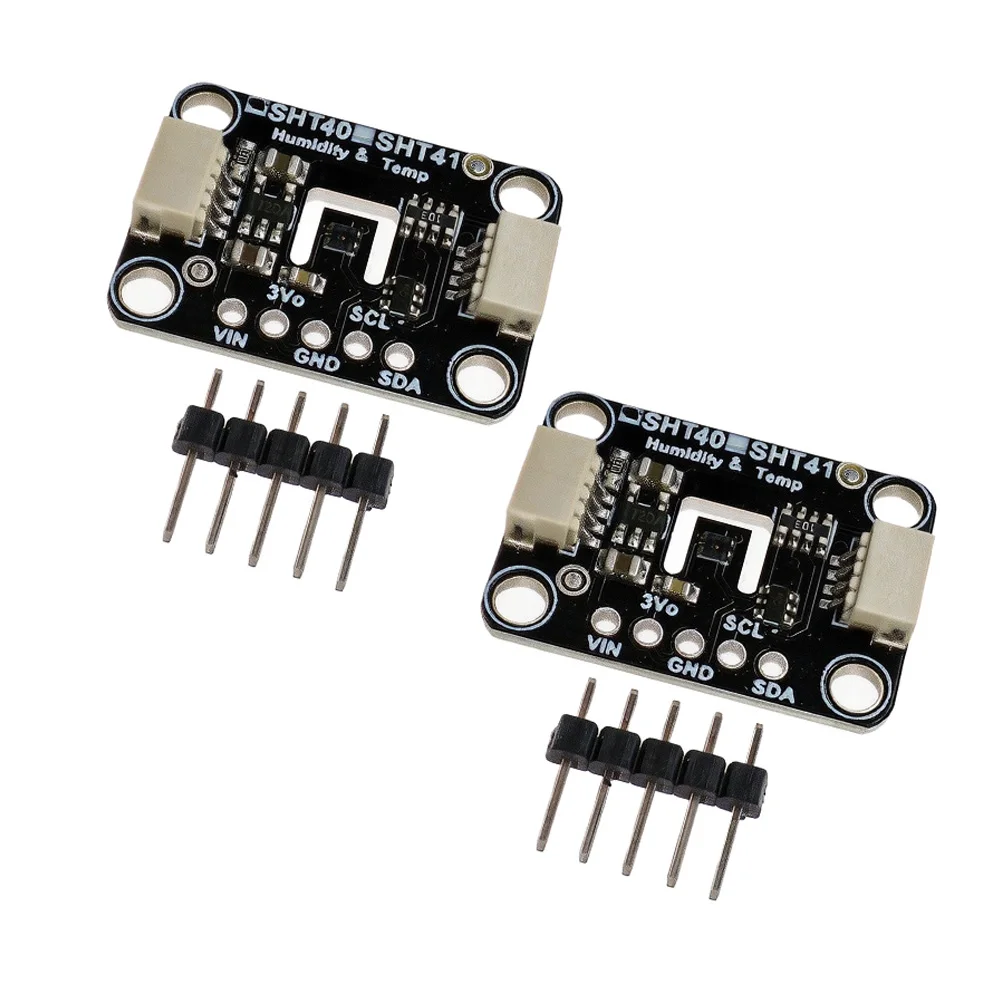 2pcs SHT40 Humidity and Temperature Sensor Modules Designed for STEMMA QT Qwiic Expansion Ecosystem Integration