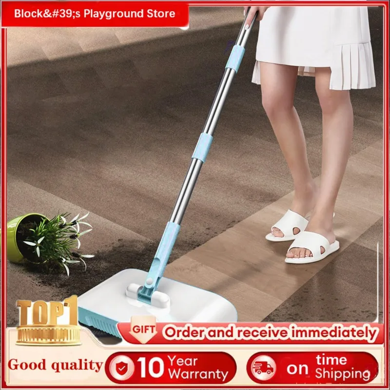 Household Cleaning Tools Machine Hand Push Sweepers Handheld Sweeping Combination of Broom and Mop Carpet Broom and Dustpan Set