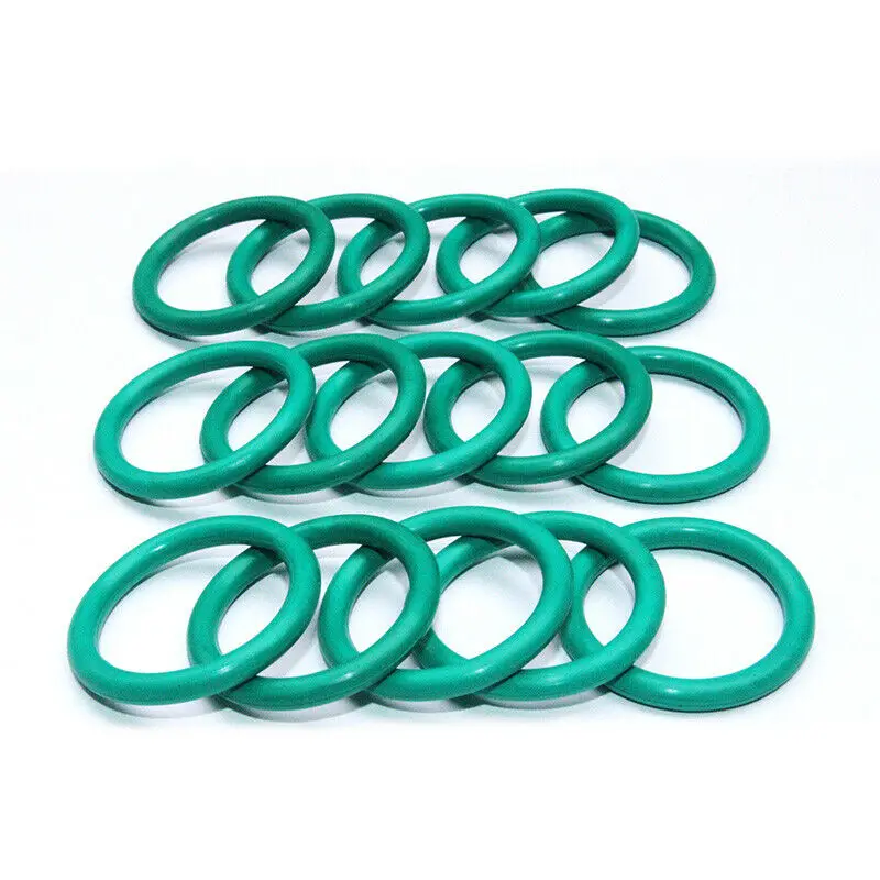 

CS 1.5/2mm Green/Borwn Fluorine Rubber O-Ring OD 4-18.5mm FKM O-Rings Sealing Gasket Oil Resistant Acid & Alkali Resistant