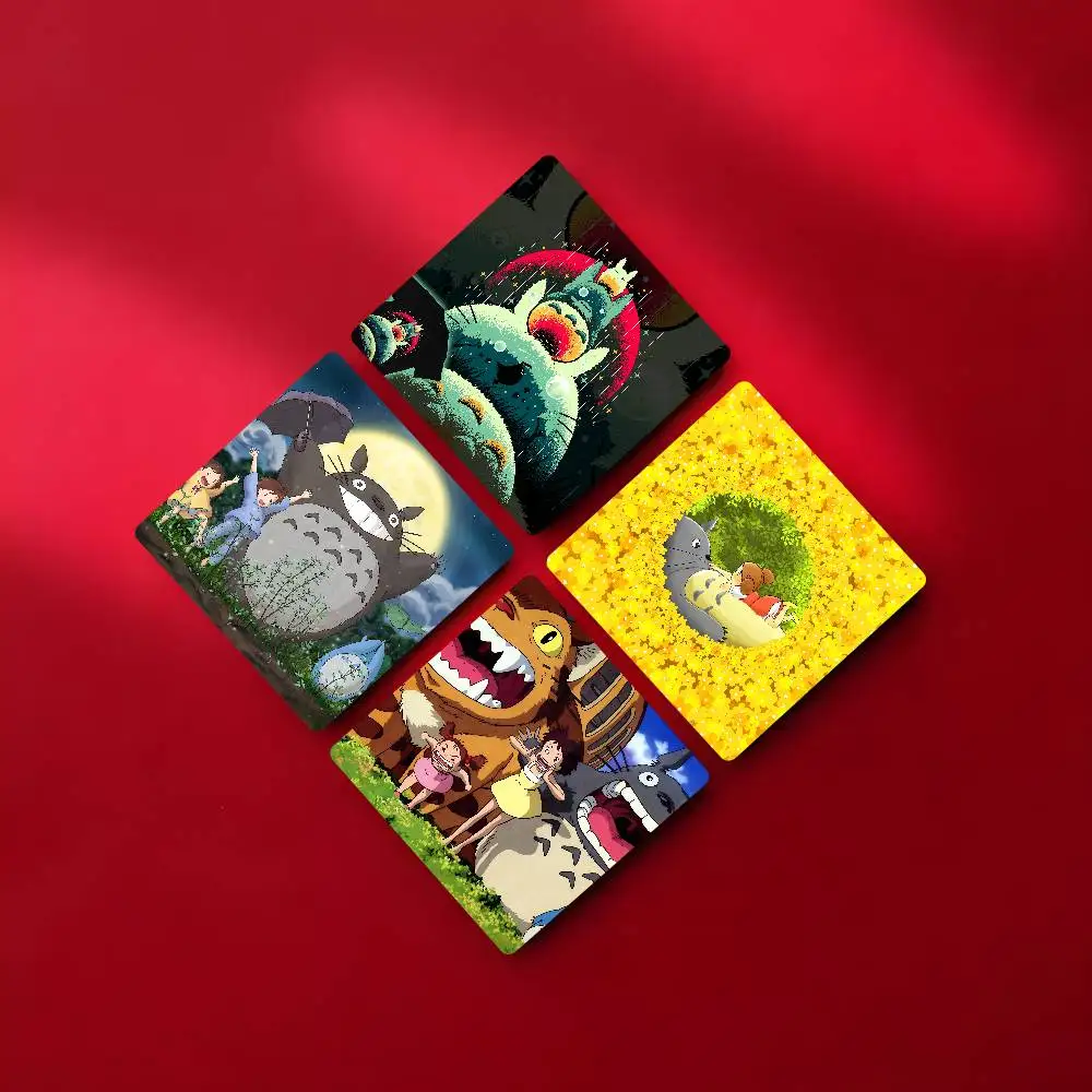 أنيمي M-My Neighbor Totoro صورة شخصية مغناطيس الثلاجة جولة المغناطيسي الثلاجة الديكور الهدايا التذكارية المفضلة