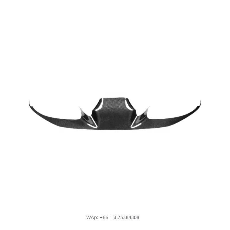

High Quality PK Style Dry Carbon Fiber Front Bumper Center Cover Front Bumper Lip Front Lip for F8 Tributo Spider