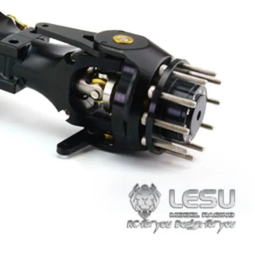 

LESU RC Truck 1/14 Metal Differential Lock 4X4 Front Rear Axles for Tamiyaya Remote Control Tractor Hydraulic Dumper Th02049