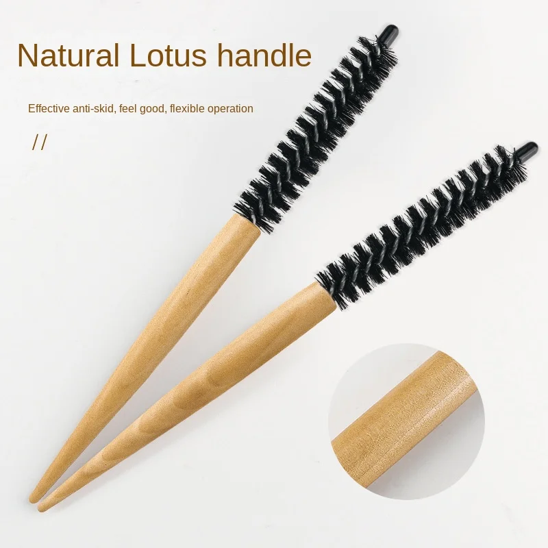 16mm 20mm Small Hair Round Brush Short Styling Comb Salon Hair Curling Brush Hair Makeup Comb for Hairdrerssing Tool