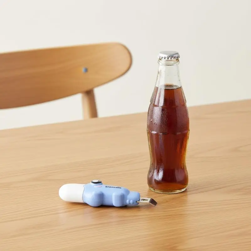 Mini Crocodile Design Bottle Opener for 10ml Oral Liquid Vial Cap Removal Laboratory Pocket Handy Tool