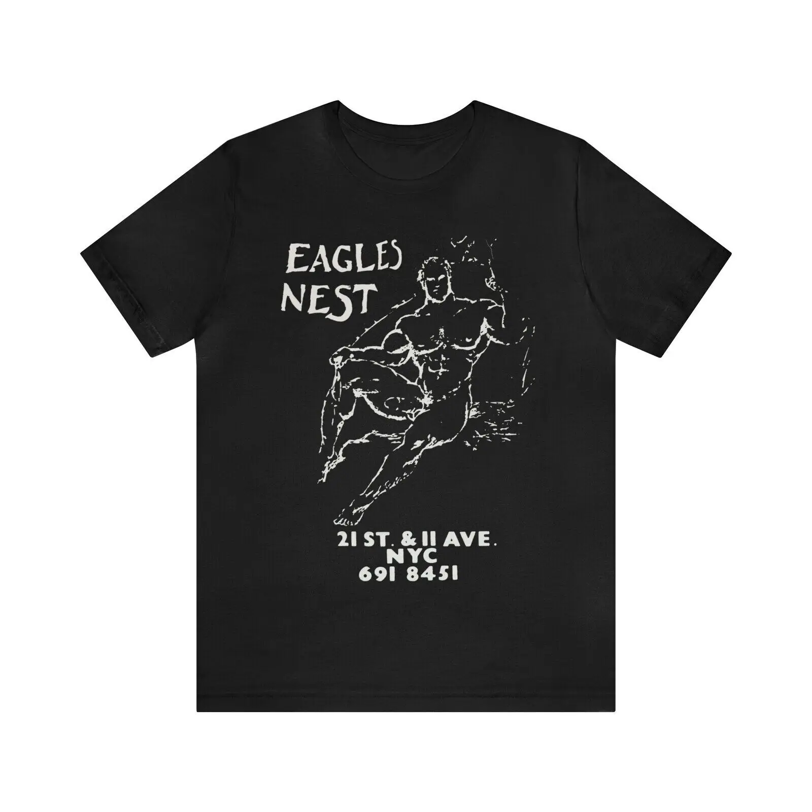 Eagle'S Nest Nyc New York City Levi Leather Bar 70'S To 90'S T Shirt