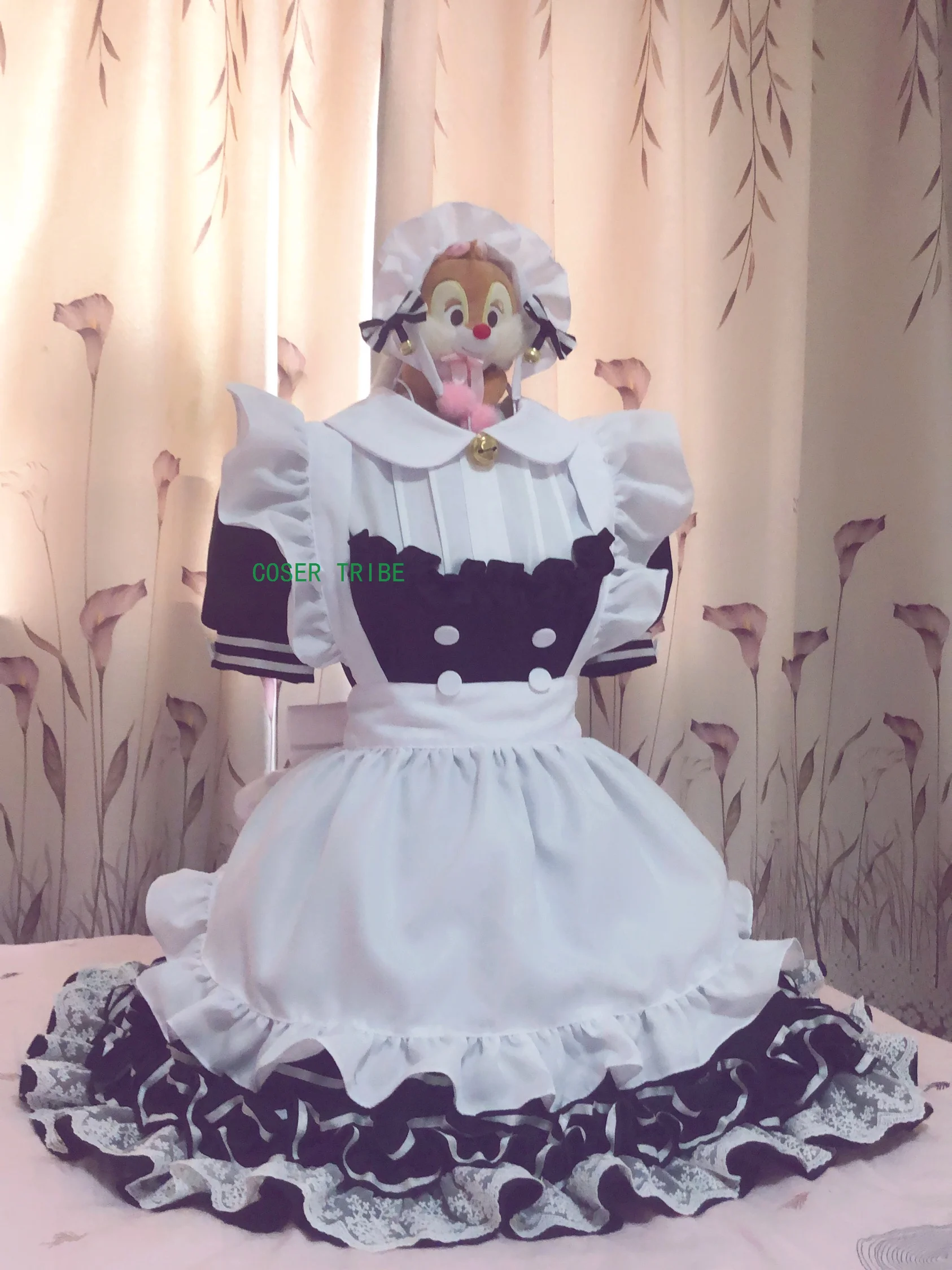 

Arknights Amiya Cafe Maid Outfit Dress Cosplay Costume Cos Game Anime Party Uniform Hallowen Play Role Clothes Clothing