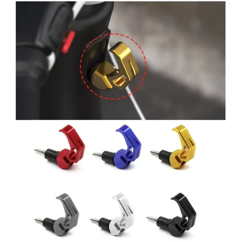 

1pcs CNCAluminum Motorcycle Helmet Hook Scooters Electric Bike Luggage Rack for Yamaha MAX155 NMAX 155 2020 2021 2022 Tenere 700