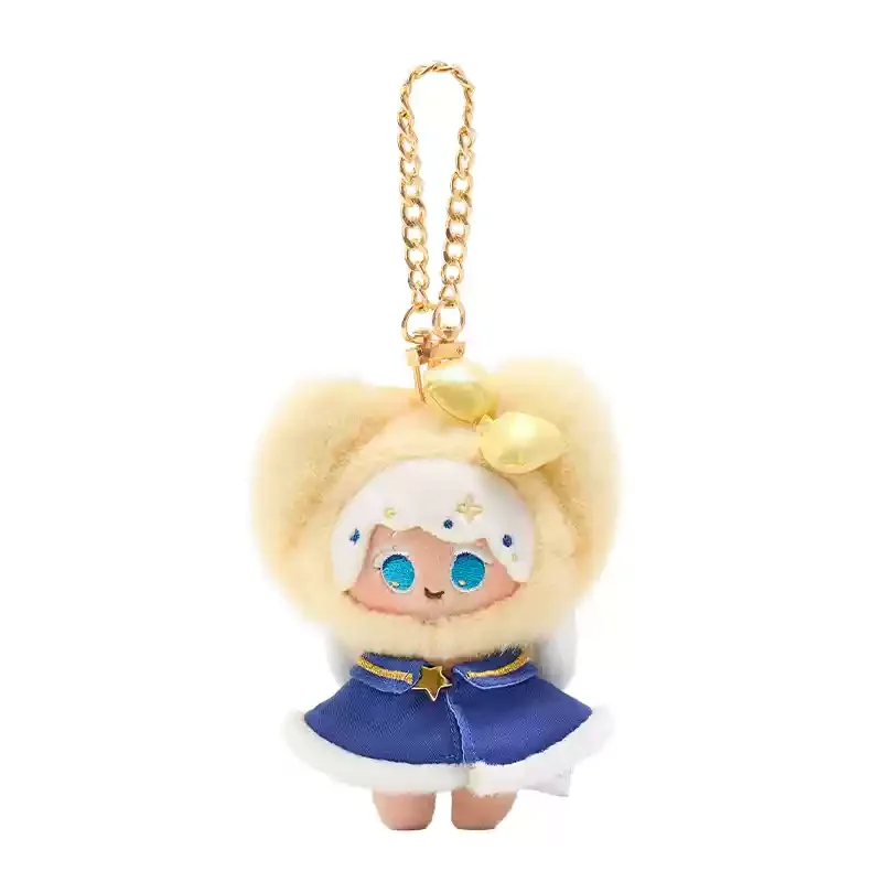 

Adou Cookie Run Kingdom 10cm Plush Doll With Clothes Kawaii Anime Figure Toy Bag Pendant Keychain Decor Collection Gifts