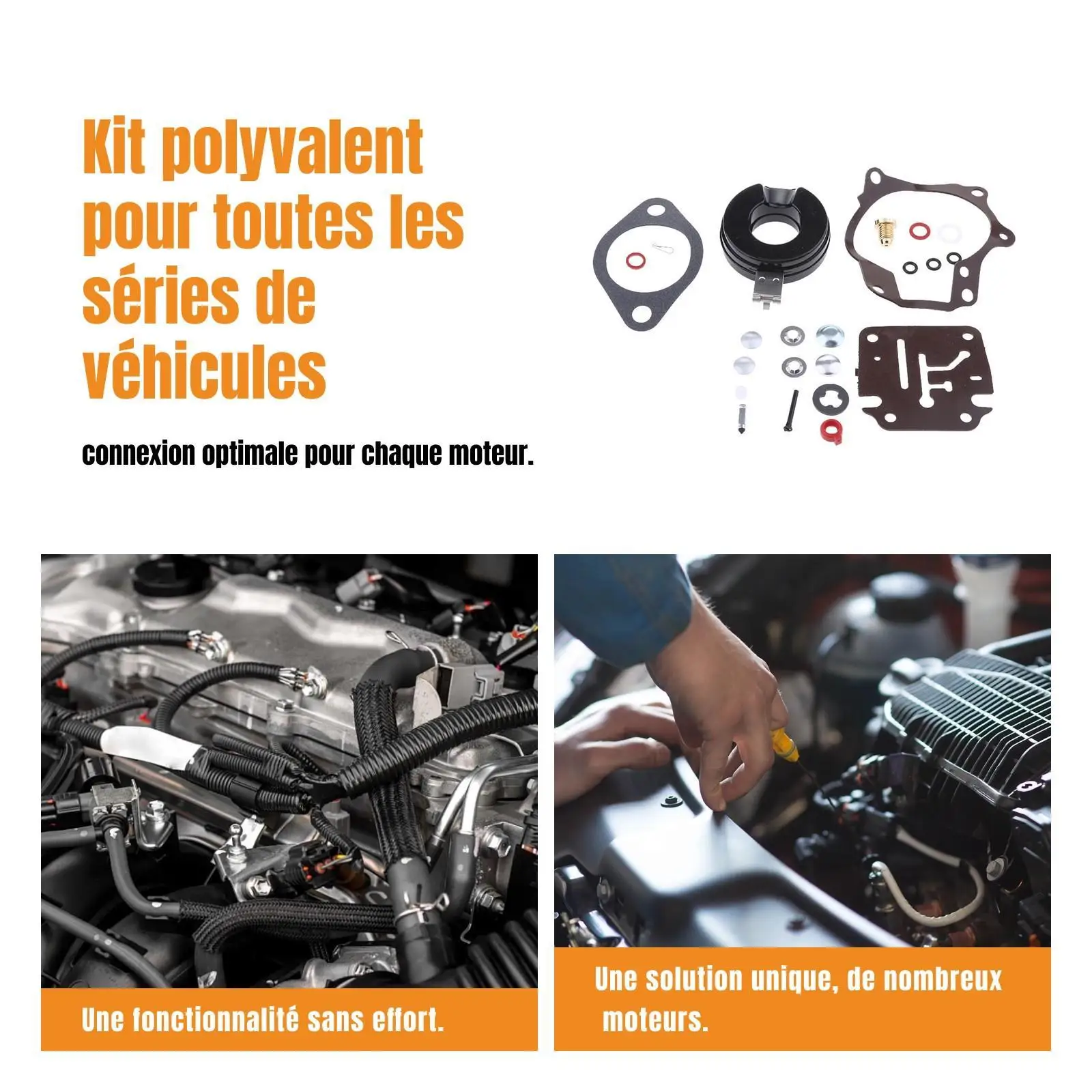 مجموعة إعادة بناء المكربن الجديدة تمامًا لمحرك Evinrude 20/50HP الخارجي