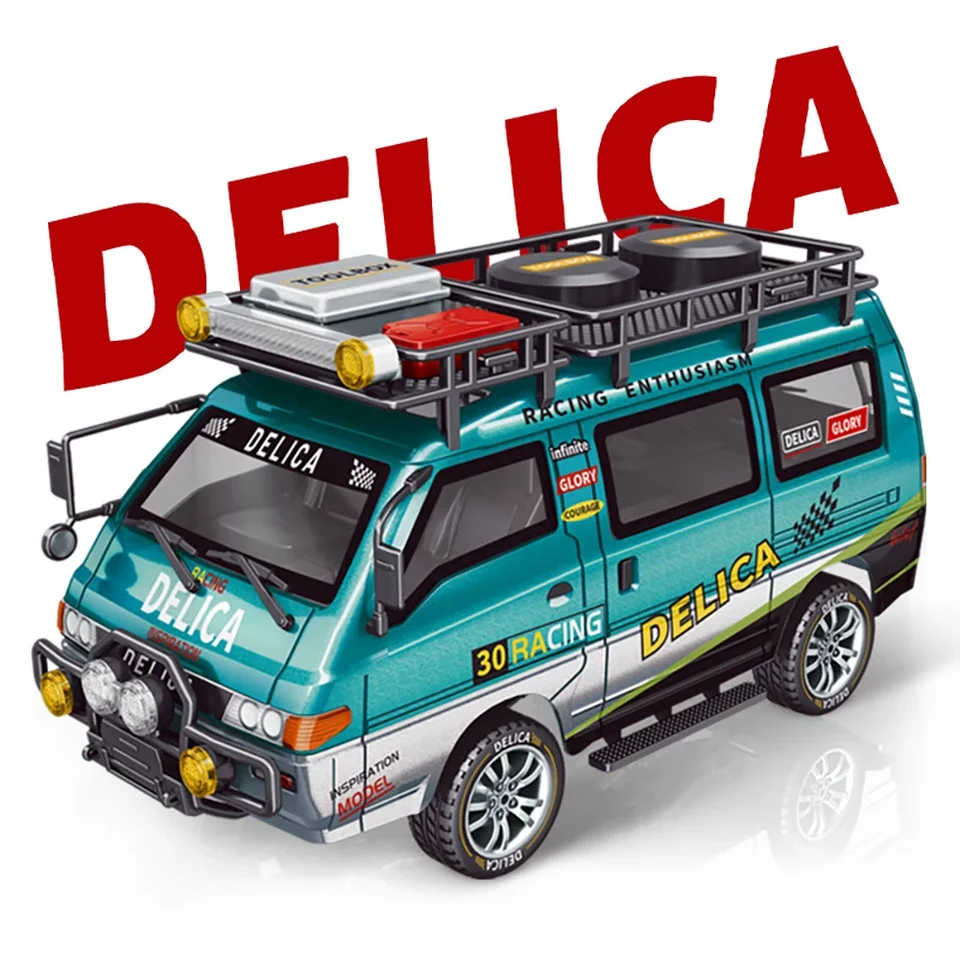 JXC デリカ 4WD バージョン 1/24 シミュレーション電動モデルカー JXC デリカ 4WD バージョン 1/24 シミュレーション電動モデルカー