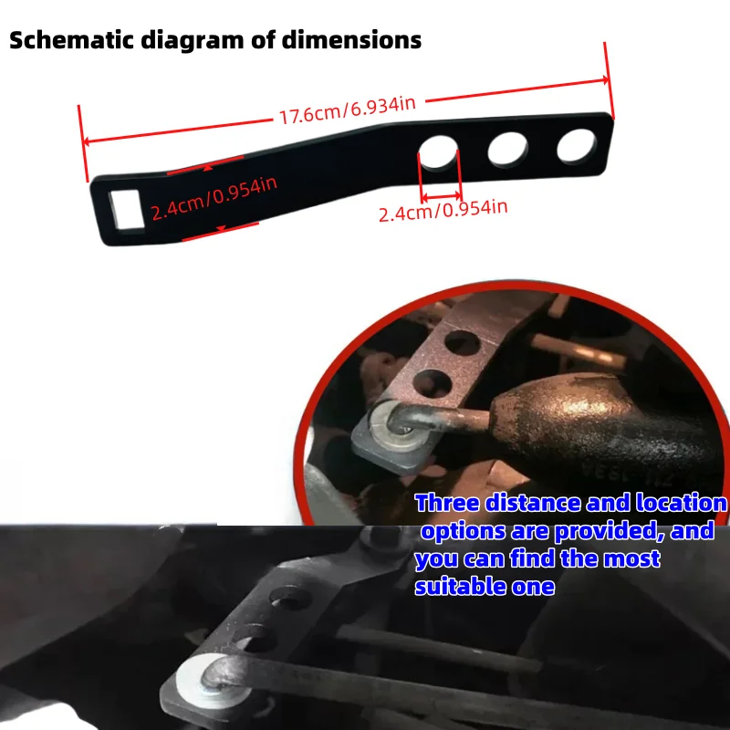 

For Volkswagen For Jetta For Golf 1983-1999 For VW MK2 MK3 GTI SFN118 Shift Bracket Shift Throw Reduction 3 Positions selection