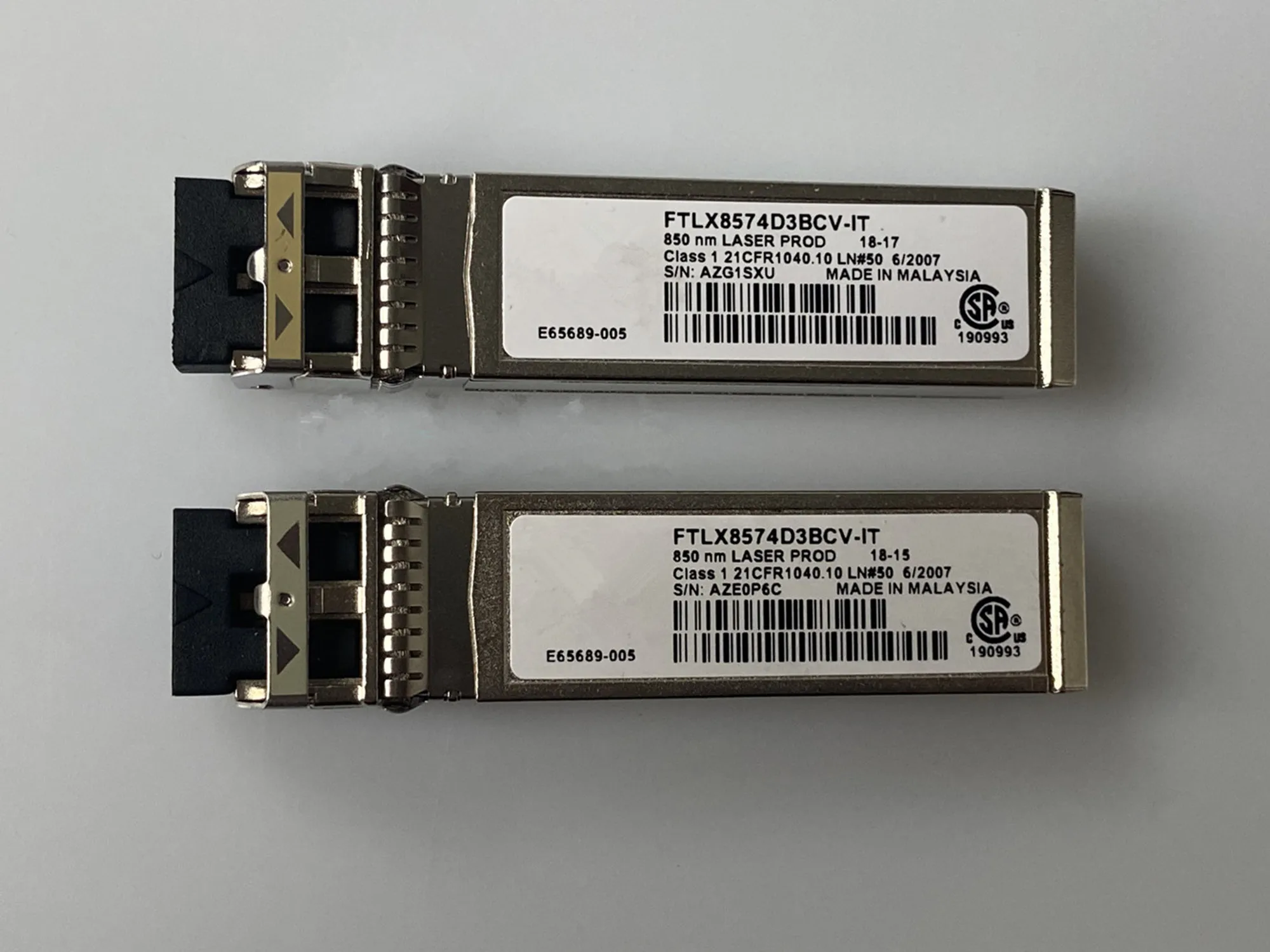 Módulo de fibra óptica FTLX8574D3BCV-IT IN-TEL 10G Sfp/X520 X710 82599 adaptador de red de interruptor módulo de fibra óptica General 10g