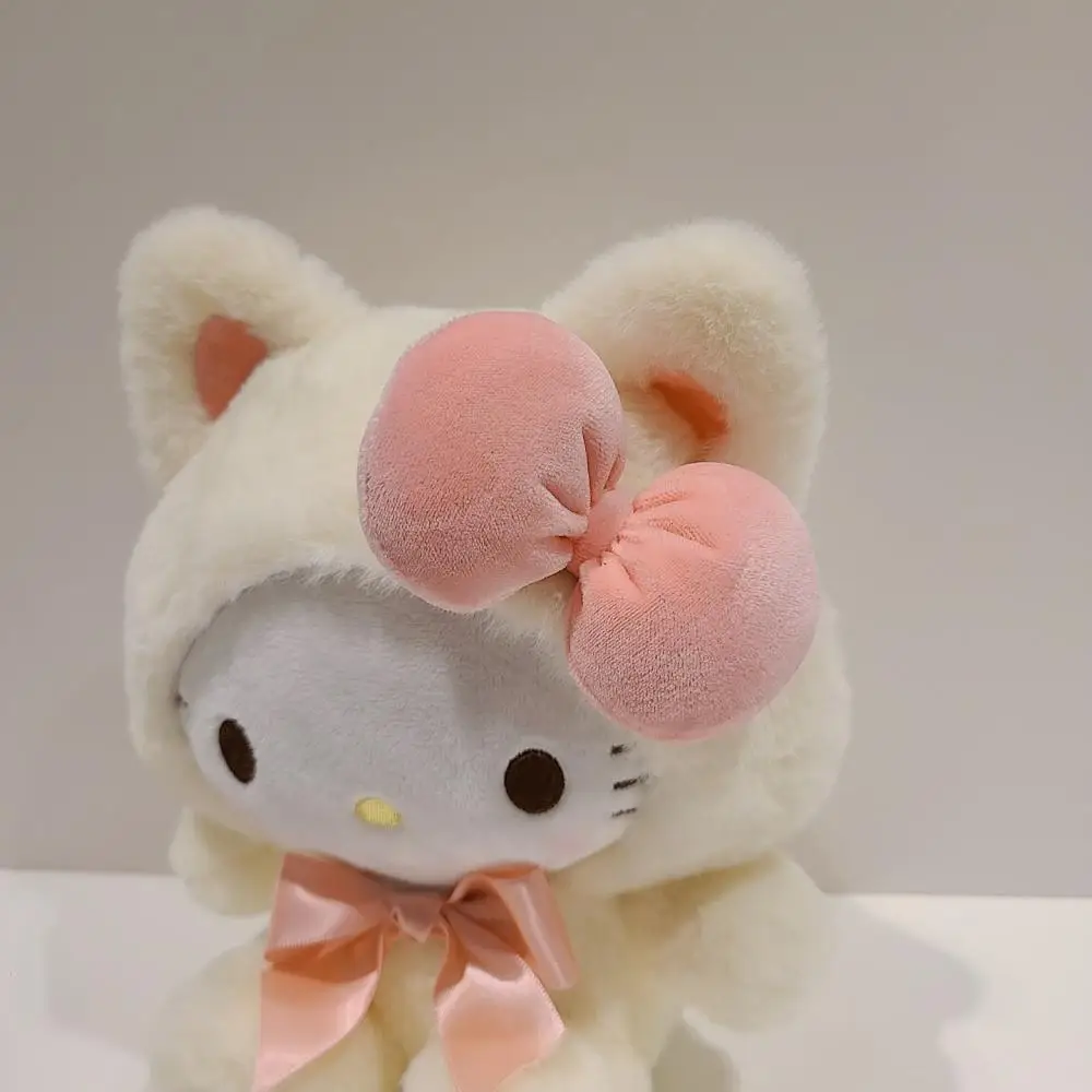 20CM Hello Kitty peluche bambola cuscino Kawaii Sanrio hellkitty cartone animato morbido peluche regalo di compleanno regalo di san valentino