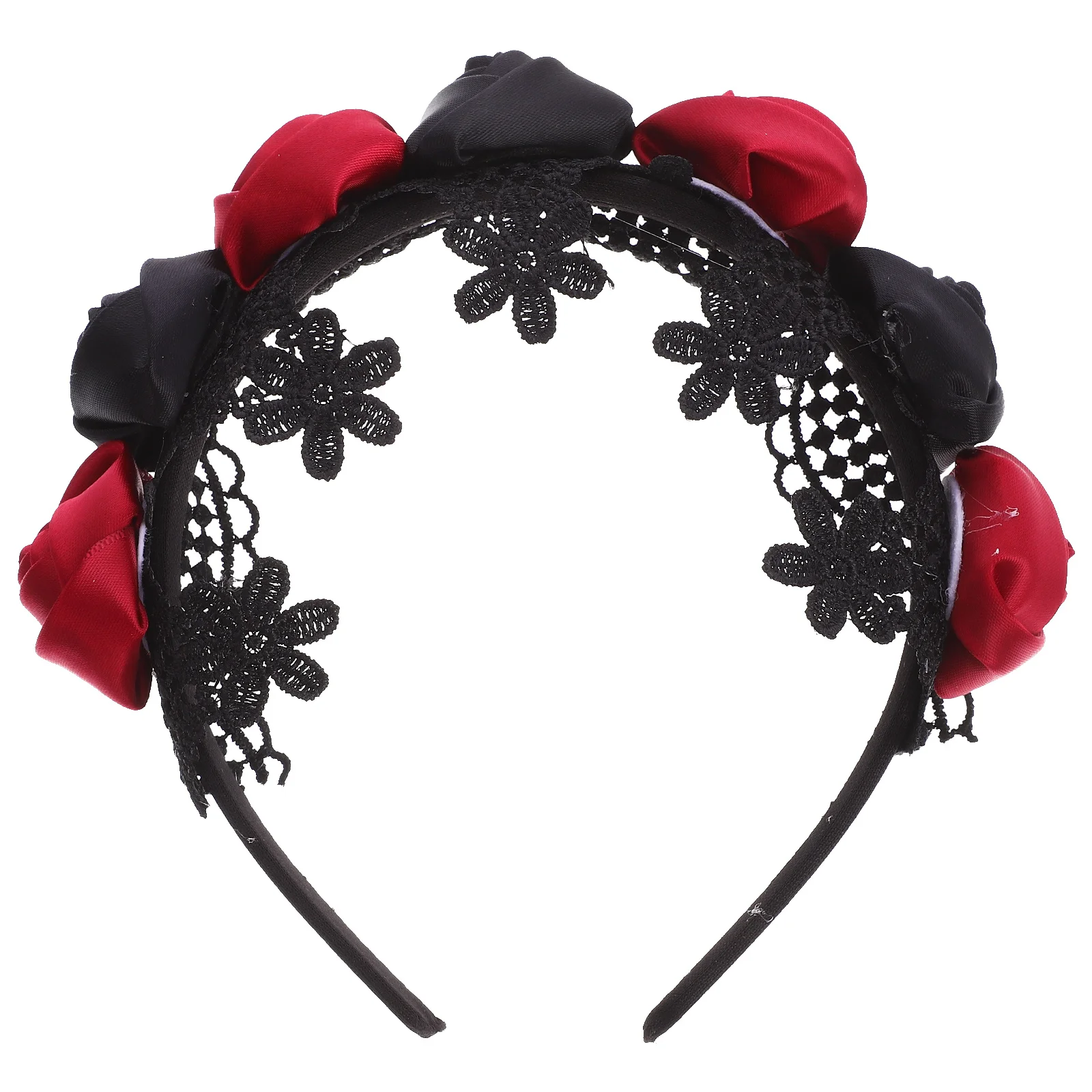 

Halloween Simulation Flower Headband Fashion Headpiece Party Hair Hoop Photo Prop Cosplay Hair Accessory Halloween Headband
