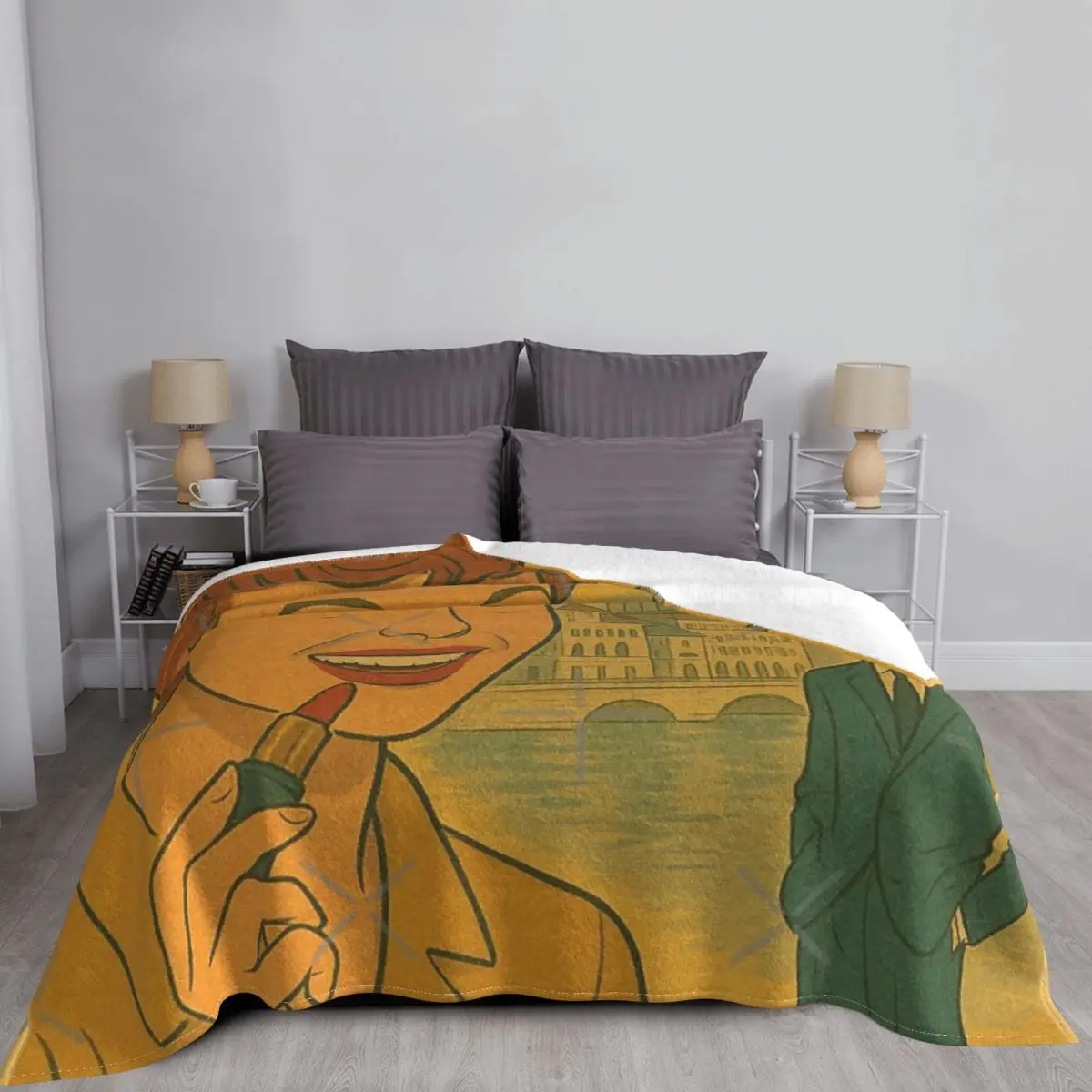 Одеяло из пленки для помолвки Цюрих, покрывало на кровать, диван-кровать