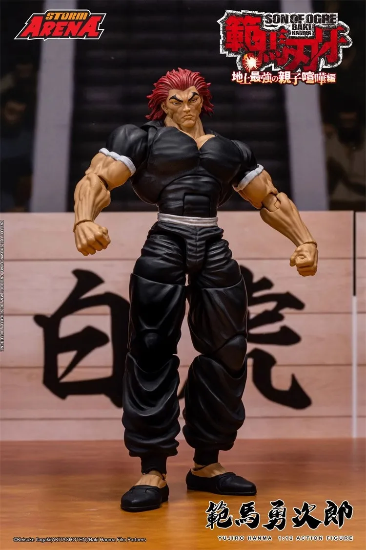 

BHSA02 Storm Toys 1/12 Soldier Yujiro Hanma Full Set 12'' Action Figure Model Toy In Stock