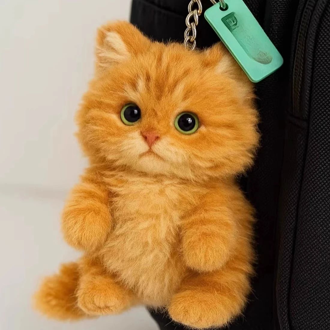 

Hot-selling Little Orange Cat Plush Pendant Cute Creative