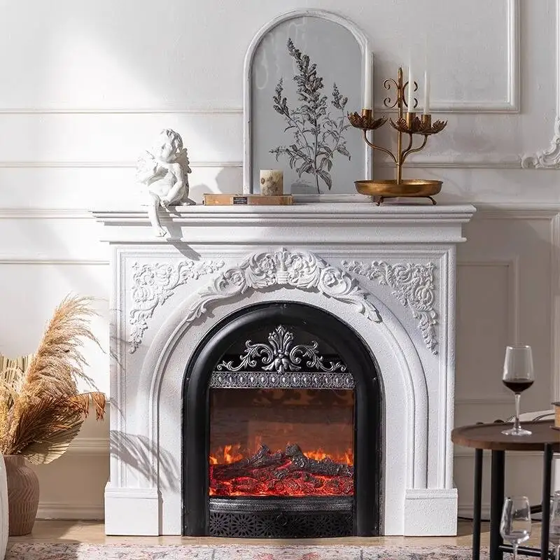 

White Classic Living Room Fireplace Narrow Nordic Japanese Living Room Cabinets Decoration Vetrina Esposizione Furniture Home