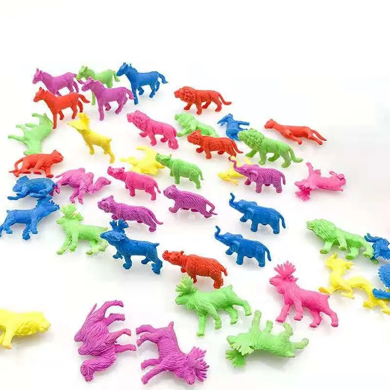 10Pcs Animals Dinosaur Magic Water Beads Growing-water-balls For Kids Toy Gift Flower Cultivate Hydrogel Polymer Crystal Soil