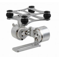 2 Axis CNC Aluminum Brushless Camera Gimbal Mount Kit FPV Metal Aerial For Phantom 3 2 / Walkera X350 Gopro Hero Quadcopter FPV