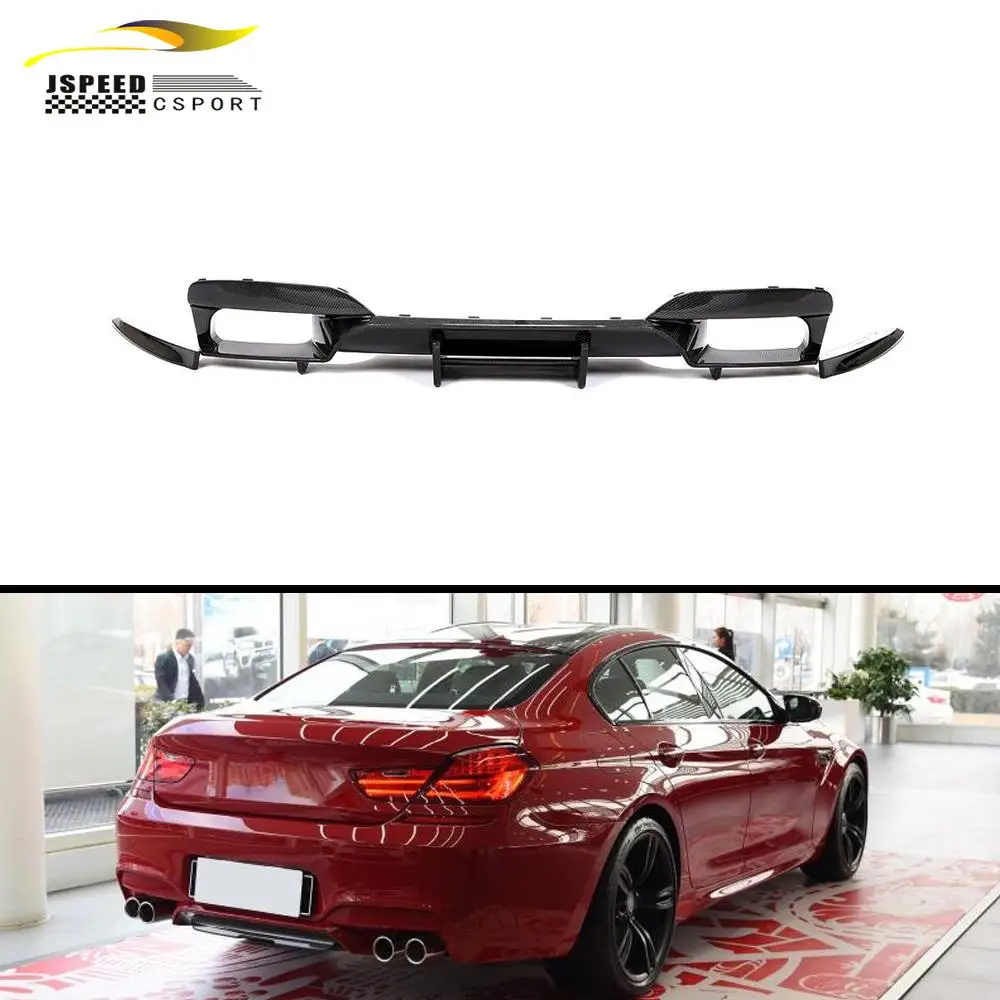 

Suitable for Carbon fiber rear diffuser Suitable for BMW F06, F12, F13 M6 GRAN COUPE 2013-2019