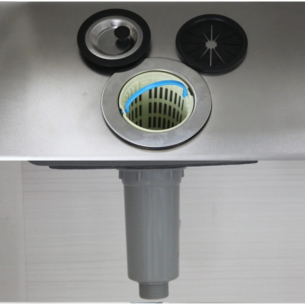 

1pc Stainless Steel Pop-Up Sink Drain Strainer For Bathtub/Shower/Kitchen Sink Sink Drainer Accessories Anti Unwanted Smell