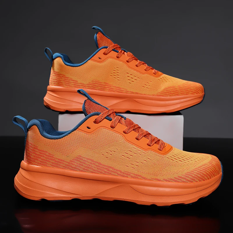 Large Size 39-48 Wide-fit Men's Running Shoes  Light Comfy Outdoor Sports Jogging Breathable Walking Sneakers Men Leisure Shoes