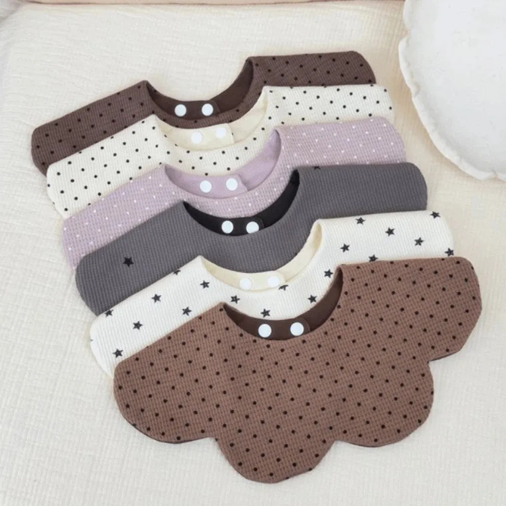 

Удобный в использовании детский нагрудник с мультяшным рисунком, хлопковый, мягкой текстуры, милый, моющийся, приятный для кожи, для новорожденных.