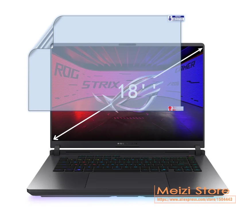 

2 шт. матовая защитная пленка для экрана для Asus ROG Strix SCAR 18 G835 G834 LX LW/ROG Strix G18 G815 G814 18 дюймов