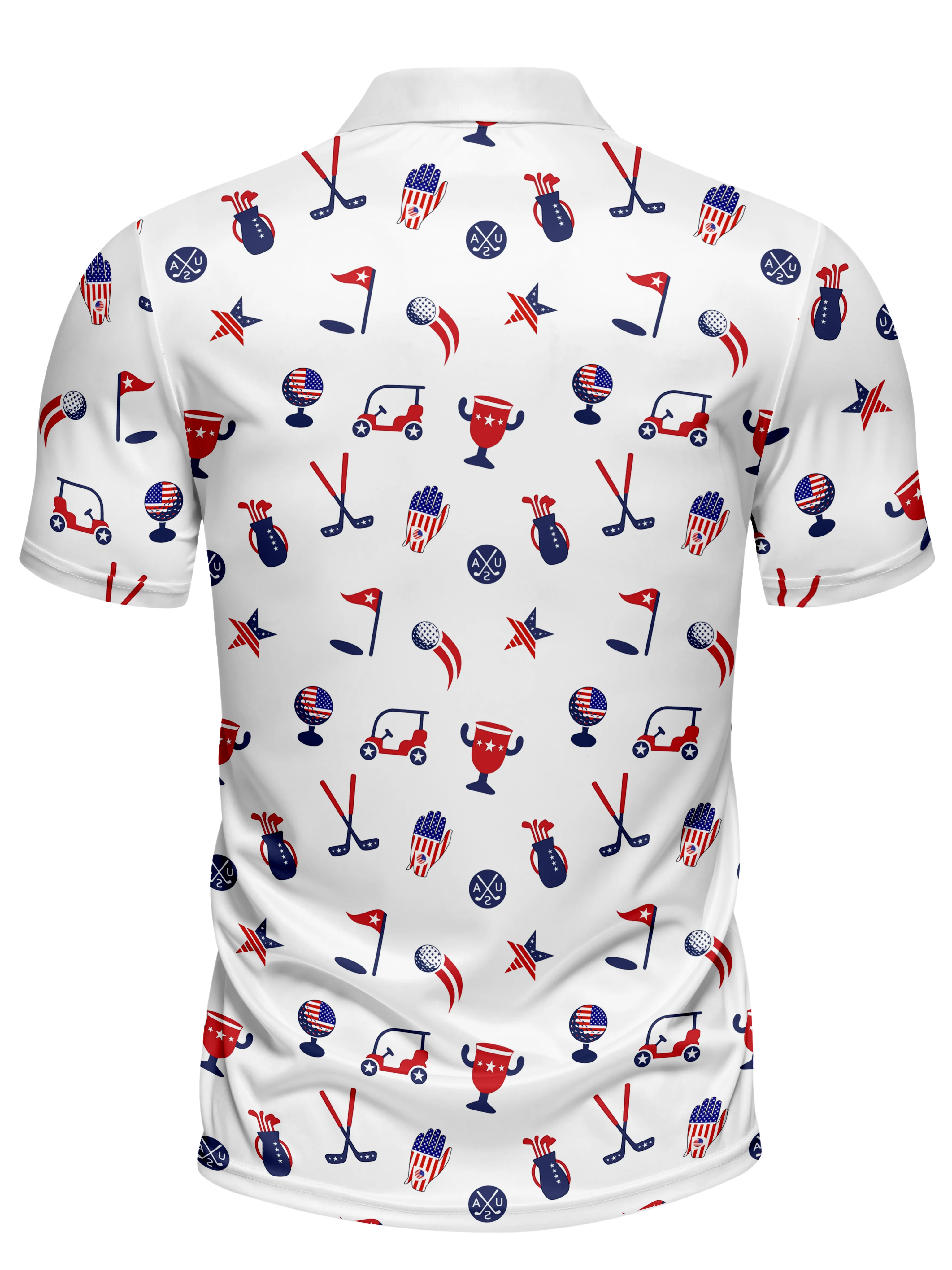 Summer new men's short sleeved polo, personalized printed polo, fashionable sports polo, machine washable