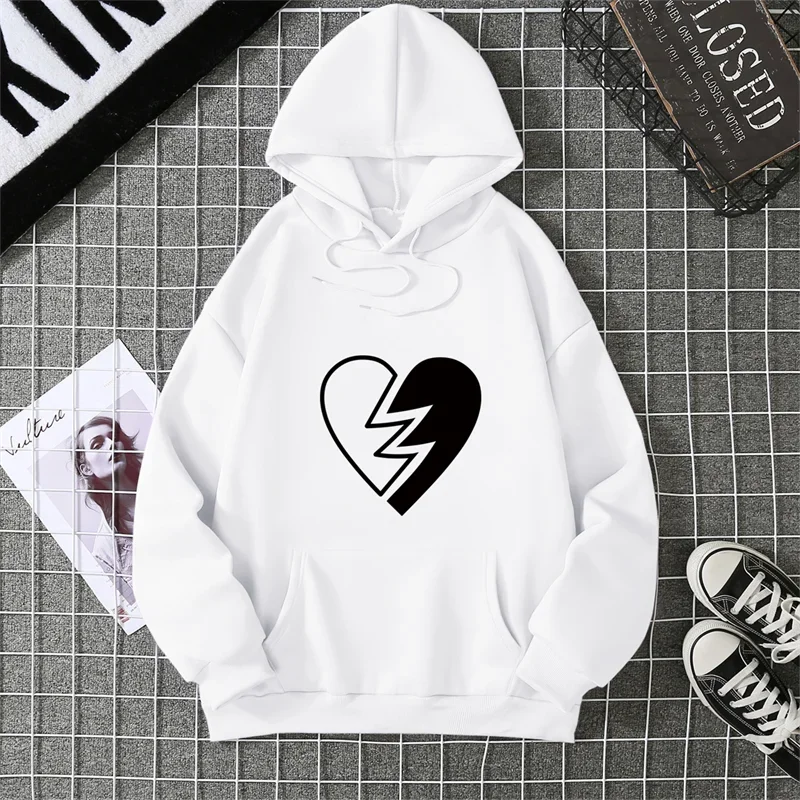 Bedrucktes Oberteil für Herren und Damen in Übergröße, locker lässig, weich, bequem und atmungsaktiv, lockerer Pullover-Hoodie für Outdoor-Sportarten