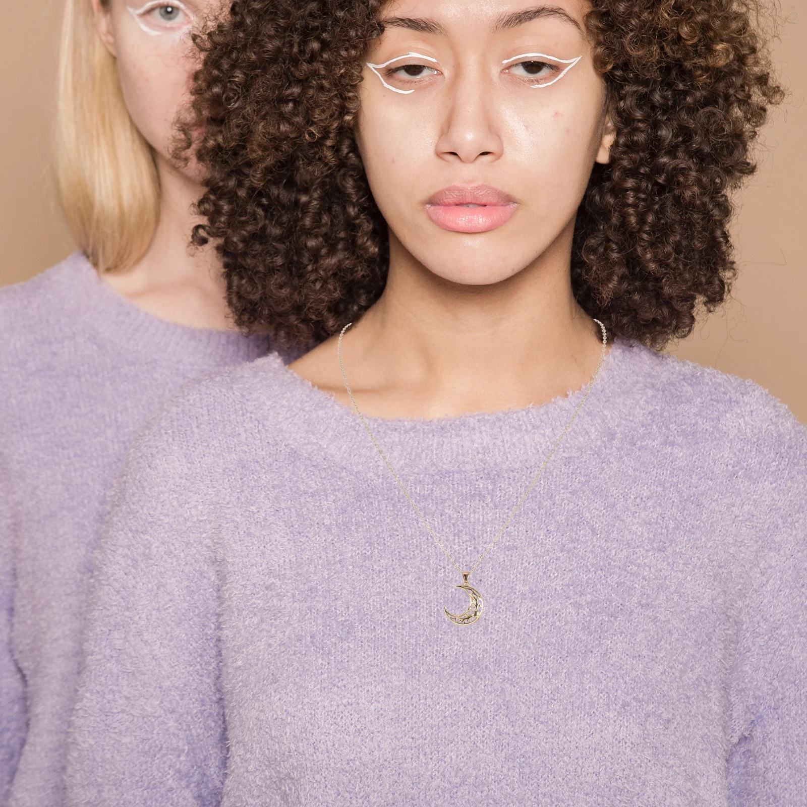 

1Pair Sun Moon Necklace for Couples Magnetic Alloy Pendant Valentine's Day Jewelry Matching Friendship Love Necklace Gift