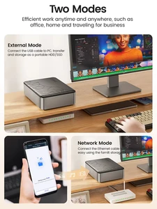 ORICO Private Cloud Nas Server Penyimpanan Jaringan Rumah Pribadi Pencadangan Otomatis 2.5/3.5 8 rumah server penjualan terbaik - №