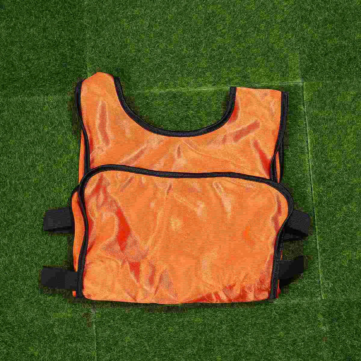 6 Pcs Soccer Pinnies Kids Football Vest Training Child Youth Scrimmage Vests Boys