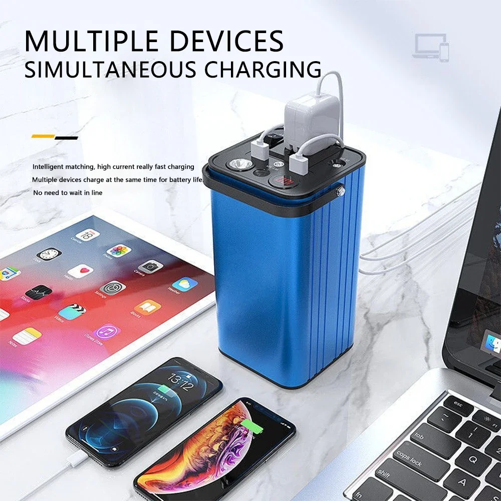 Portable Power 138000mAh 500W Station Generator Battery Outdoor Charger Emergency Power Supply Power Bank AC DC output