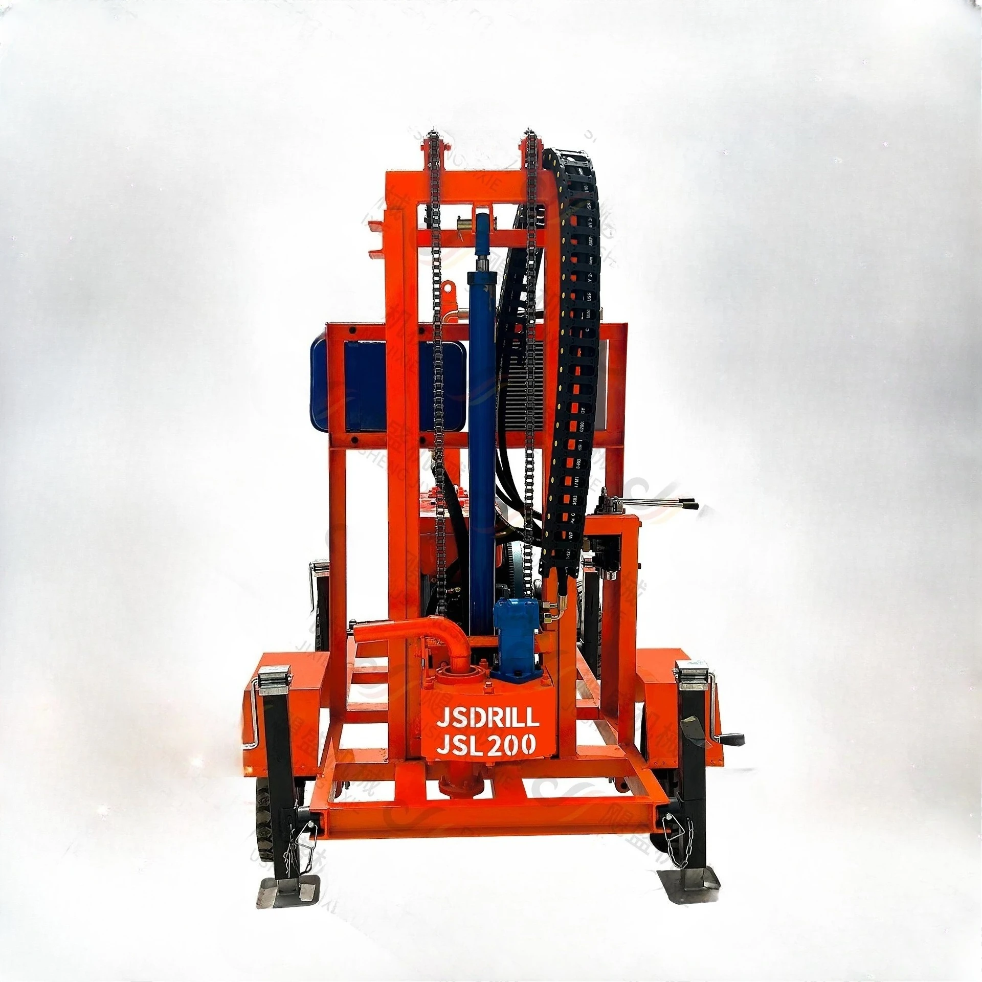 

200m Drill Rig for Water Well 200m Perforadora Pozos Water Borehole Drilling Machine Water Well Drill Rig Machine