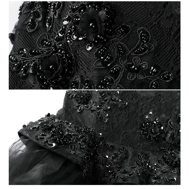 Vestido de noite de banquete 2025 novo verão preto sem alças reunião anual anfitrião vestido emagrecimento desfile de moda vestido de desempenho