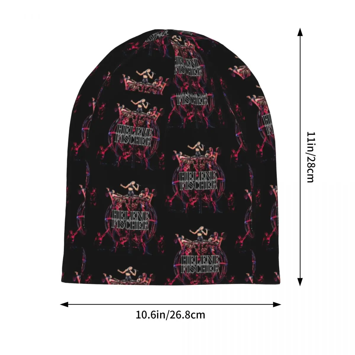 Helene Fischer Skullies Beanies Hats Warm Autumn Winter Outdoor Cap Knitted Bonnet Caps for Unisex Adult