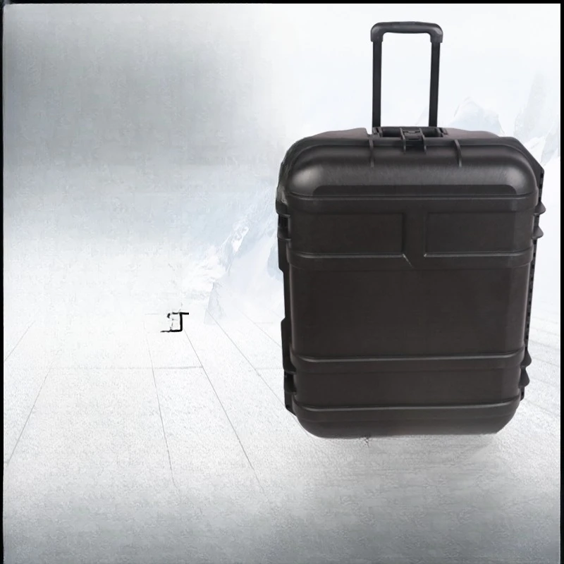 Plastic instrumentation, box, equipment and materials transportation protective safety box waterproof and shockproof