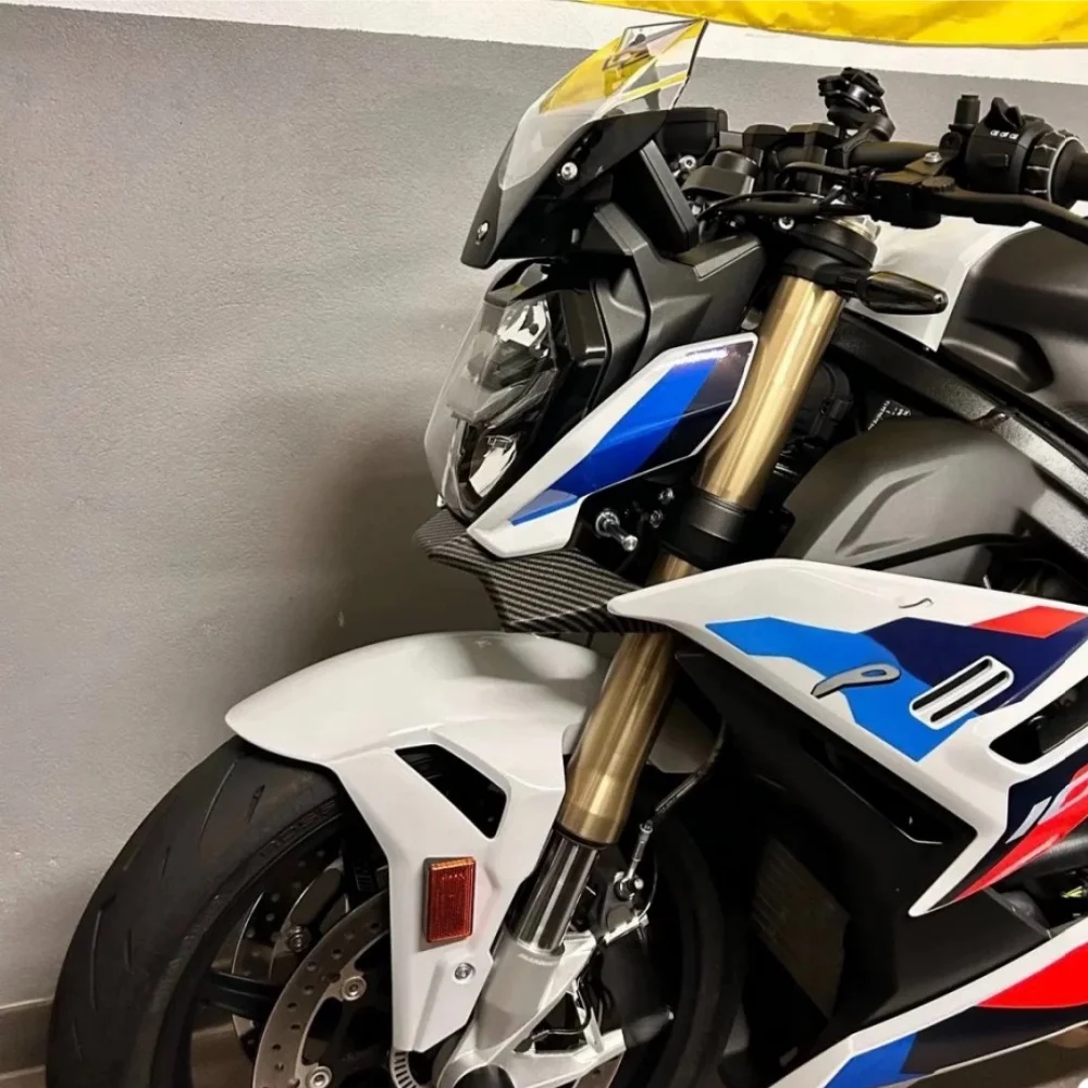 for BMW F900 R 2021-2024 motorcycle aircraft% 100 carbon fiber wing spoiler aerodynamic bare wing deflector thrust spoiler