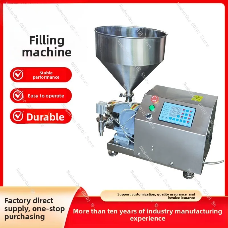 CNC Automatic Liquid & Paste Filling Machine Industrial Dispensing Equipment for Food Sauce, Honey, Cosmetic Cream & Lotion