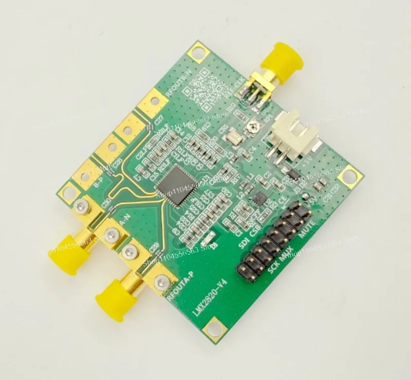 2024 Version LMX2820 5.65-11.3GHz High-power Output Board Low Phase Noise Source Evaluation Board Development Board