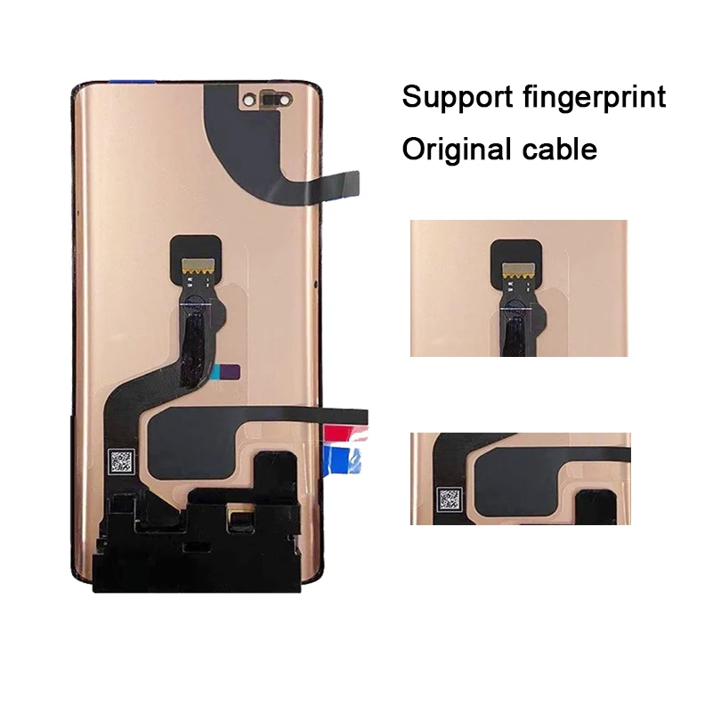 Imagem -04 - Original para Huawei Companheiro 40 Pro Tela Lcd com Quadro Mate40 Pro Noh-nx9 Display Lcd de Toque Digitador da Tela Peças 6.76